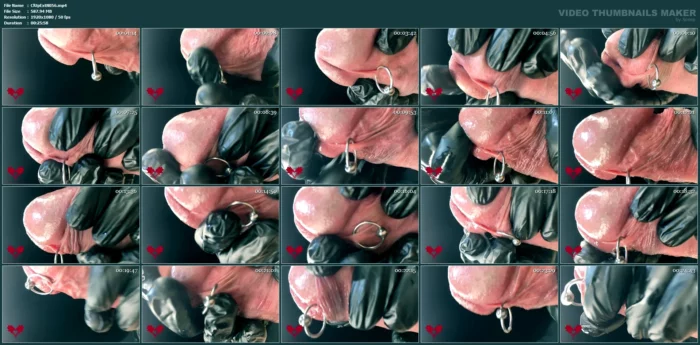 Latex Gloves, Detailled Peehole And Cumshot - CLOSE UP EXTREME - MP4