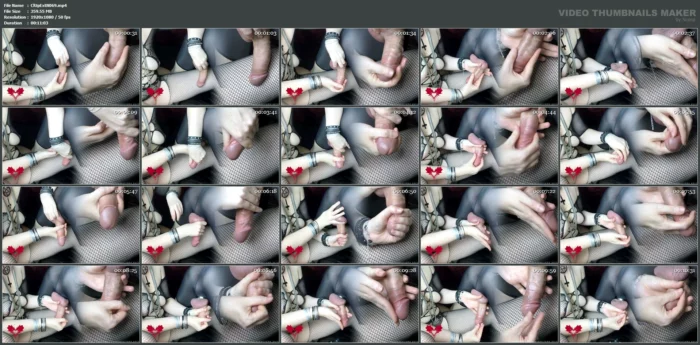 Milked From Behind. The Mistress Got The Sperm On Her Hands - CLOSE UP EXTREME - MP4