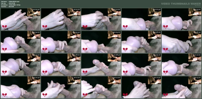 She Puts My Glans Again And Again In An Onahole Until I Have To Cum - CLOSE UP EXTREME - MP4