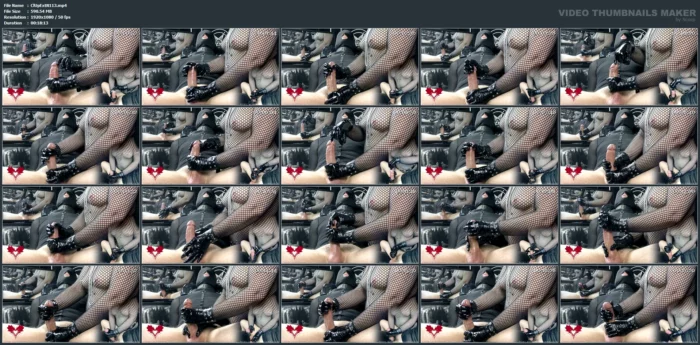 Slow Handjob In Latex Gloves With Penetration Of The Urethra - CLOSE UP EXTREME - MP4