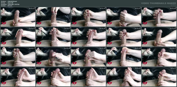The Mistress Gives Me A Sensitive And Tender Handjob With Tantric Massage Oil. Main View - CLOSE UP EXTREME - MP4