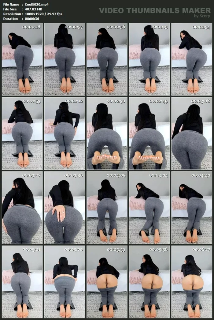 Legging Ass And Feet JOI - COOKIES / GODDESS COOKIES - MP4