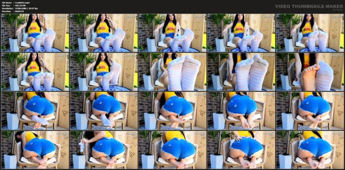Letting My Neighbor Stroke For My Feet - COOKIES / GODDESS COOKIES - MP4