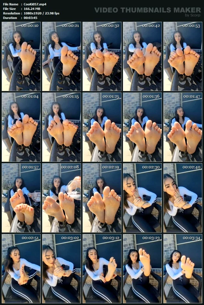 Are My Feet Making You Feel Thirsty? - COOKIES / GODDESS COOKIES - MP4