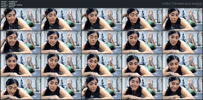 Gym Feet Tease - I Know You Love Them - COOKIES / GODDESS COOKIES - MP4