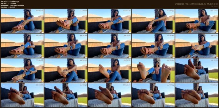I Bet You'd Like To Take These Off Me And Lick My Feet - COOKIES / GODDESS COOKIES - MP4