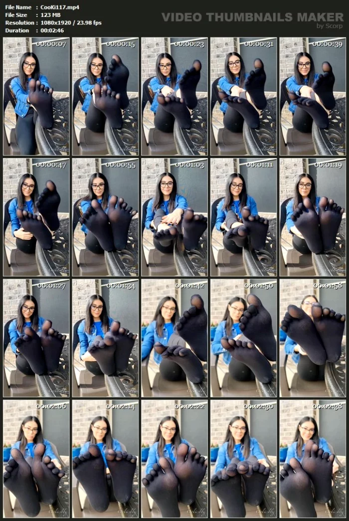 I Love How My Toes Move, Like A Glove For My Feet - COOKIES / GODDESS COOKIES - MP4