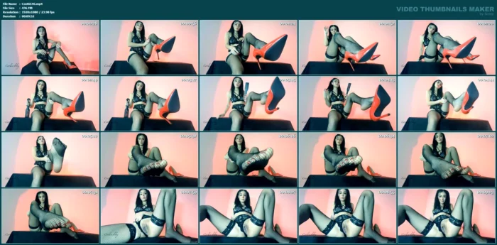 Know Your Place And Beg For A Taste Of My Pointy Heels - COOKIES / GODDESS COOKIES - MP4