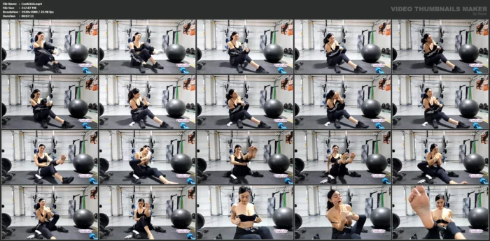 My Shoes Were So Warm After My Workout And My Feet Soo Sweaty - COOKIES / GODDESS COOKIES - MP4