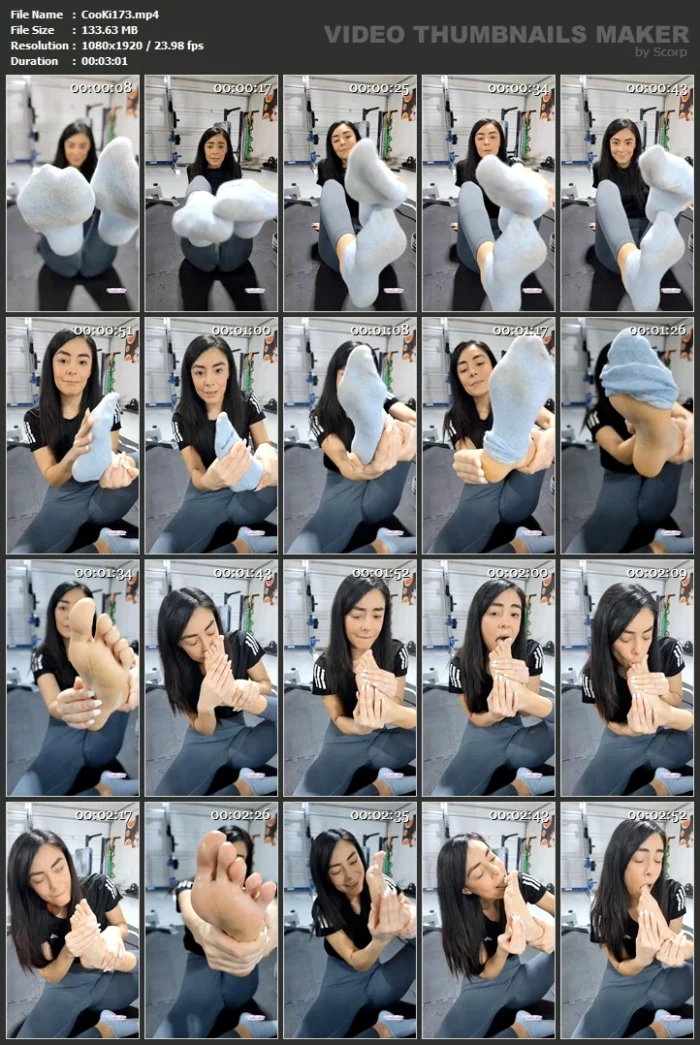Nothing Like Sniffing And Tasting My Gym Feet - COOKIES / GODDESS COOKIES - MP4