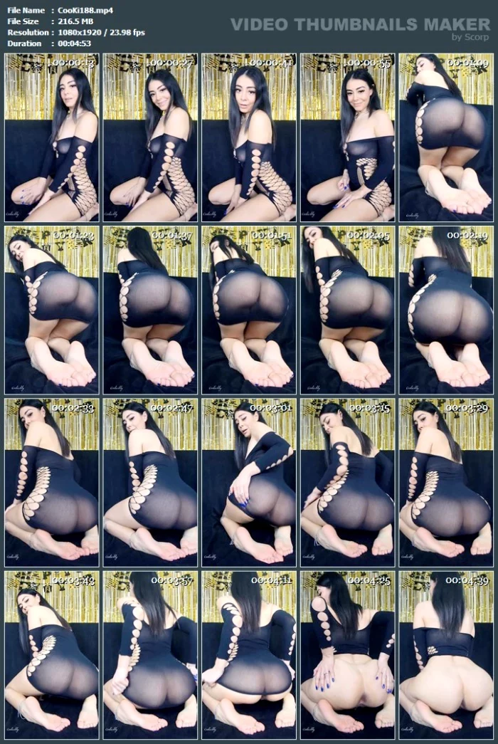 Showing Off My Sexy Dress And Yummy Soles While You Stroke For Me - COOKIES / GODDESS COOKIES - MP4