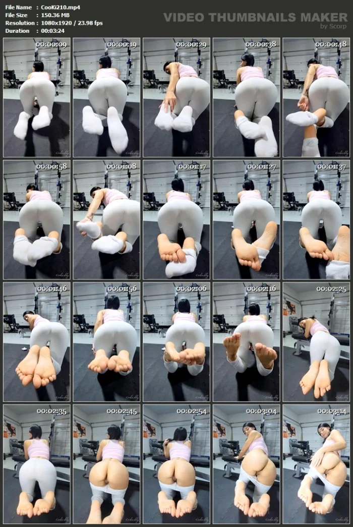 Take These Socks Off With Your Mouth And Put That Tongue To Good Use - COOKIES / GODDESS COOKIES - MP4