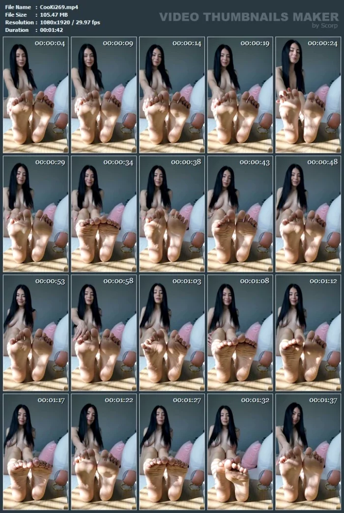 Do You Enjoy How I Move My Soles - COOKIES / GODDESS COOKIES - MP4