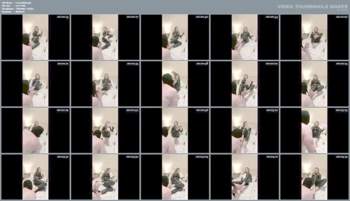 He Licks And Serves For My Sweaty Soles By English Lesson Part 1 - CZECH LADIES - MP4
