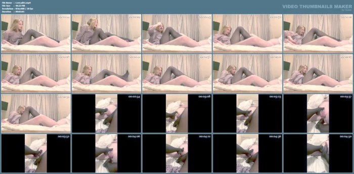 Footjob In Nylons Till He Cums Part 2 - CZECH LADIES - MP4