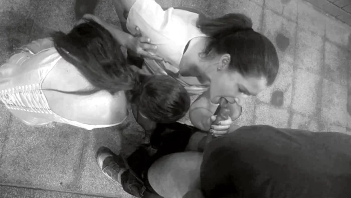 Our Hot Threesome In The Station - DEUTSCHE DOMINANZ - MP4