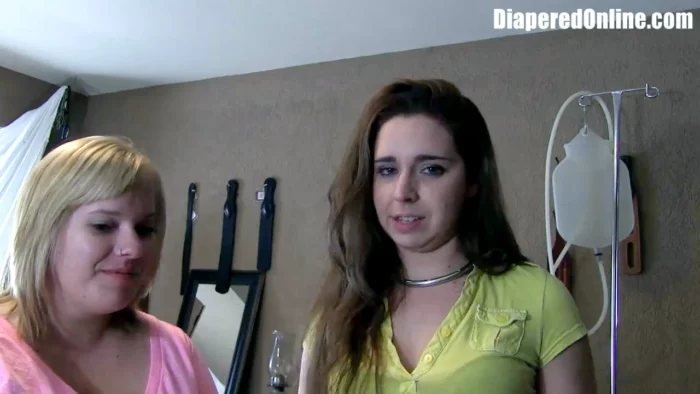 Adriana & Friend - POV Catch You In Self Bondage - DIAPEREDONLINE - MP4