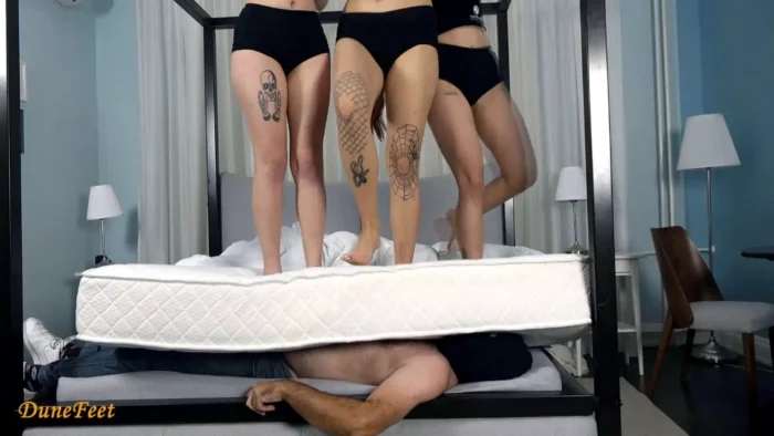 Bad On Bed 6 - DUNEFEET - MP4