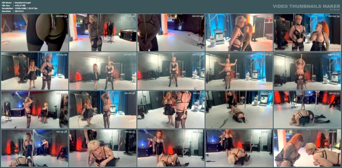 Hogtie That Ass - DOMINA DARK - MP4