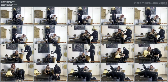 Human Lamp Fail BDSM Femdom - DOMINA DARK - MP4