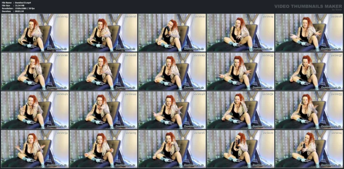 Small Penis Humiliation - DOMINA DARK - MP4