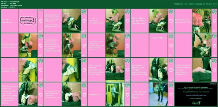 Sissy Training - Guide To Became Sissy 2 - DOMINATRIX FRIDA QUEEN OF DOMINATION - MP4