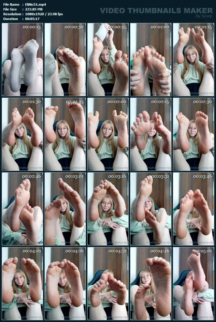My Feet Smell Amazing Today - ELIZA NICY - MP4