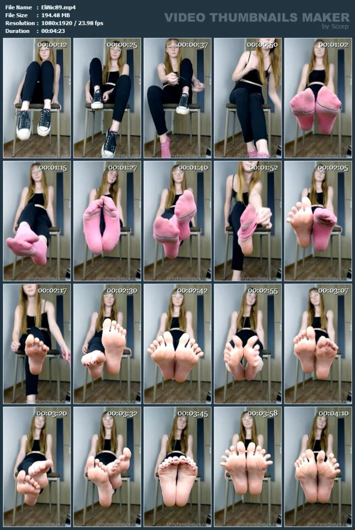 Would You Sniff To My Sweaty Socks? - ELIZA NICY - MP4
