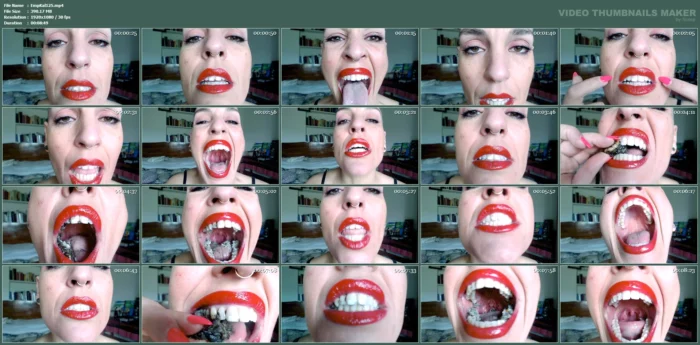 Hungry Giantess Devours Cooked Octopus - EMPREXKALA / KALA SMITH - MP4