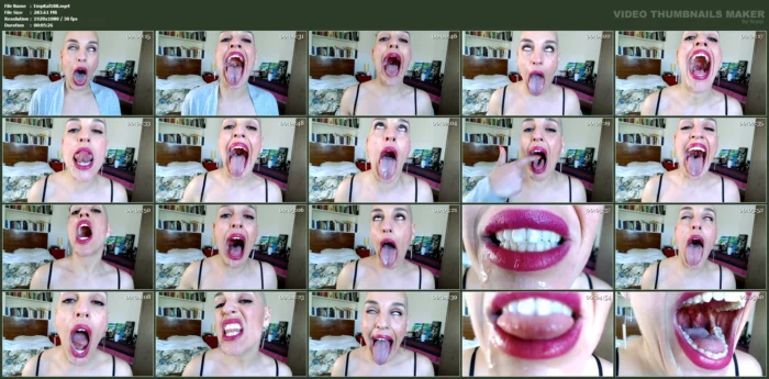 Messy Ahegao Mouth Clip - EMPREXKALA / KALA SMITH - MP4