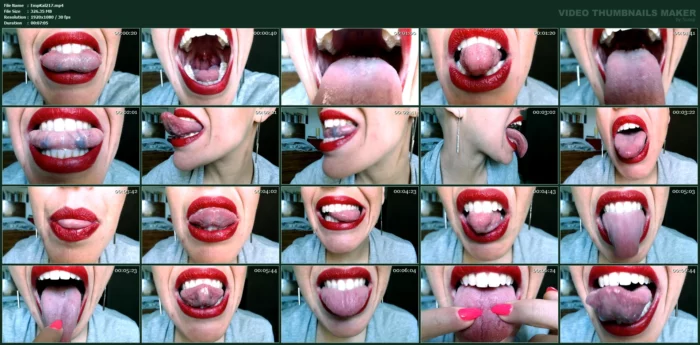 Plain Tongue And Teeth Clip - EMPREXKALA / KALA SMITH - MP4