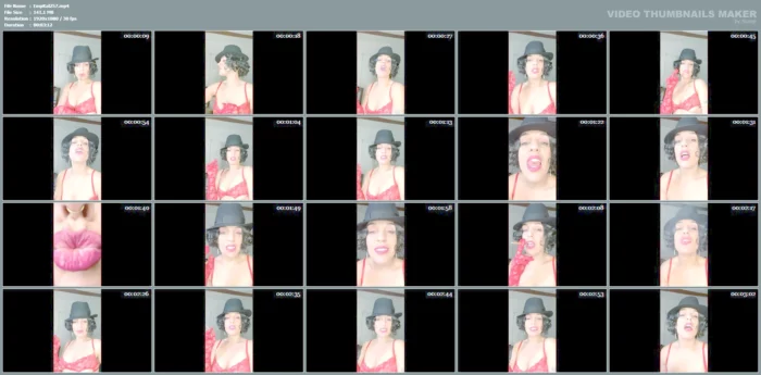 Smoking In A Wig And Hat - EMPREXKALA / KALA SMITH - MP4