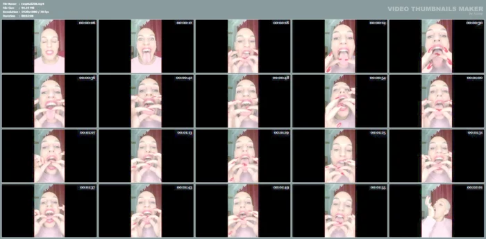 Stretching And Massaging My Tongue - EMPREXKALA / KALA SMITH - MP4