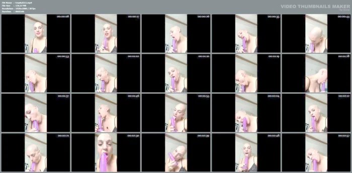 Vein Dildo Sucking - EMPREXKALA / KALA SMITH - MP4
