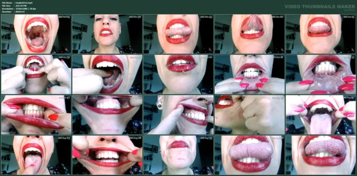 Veiny Tongue And Inner Lips - EMPREXKALA / KALA SMITH - MP4