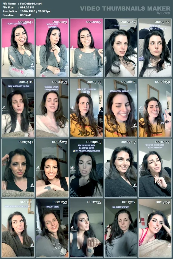 Goddess Farrah Tiktok Compilation 5 - FARRAH DE ROSSI / GODDESS FARRAH - MP4