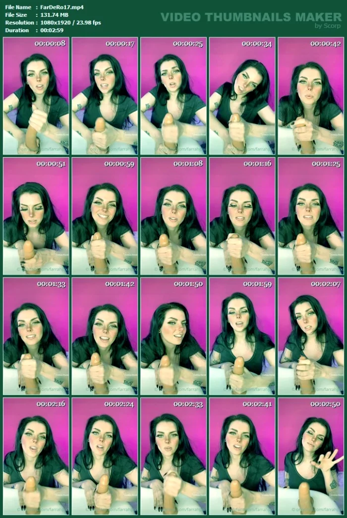 I Hold Your Pleasure In The Palm Of My Hand - FARRAH DE ROSSI / GODDESS FARRAH - MP4
