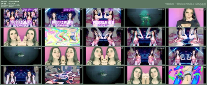 Sissy Series 5 - Programmed To Crave Cum - FARRAH DE ROSSI / GODDESS FARRAH - MP4