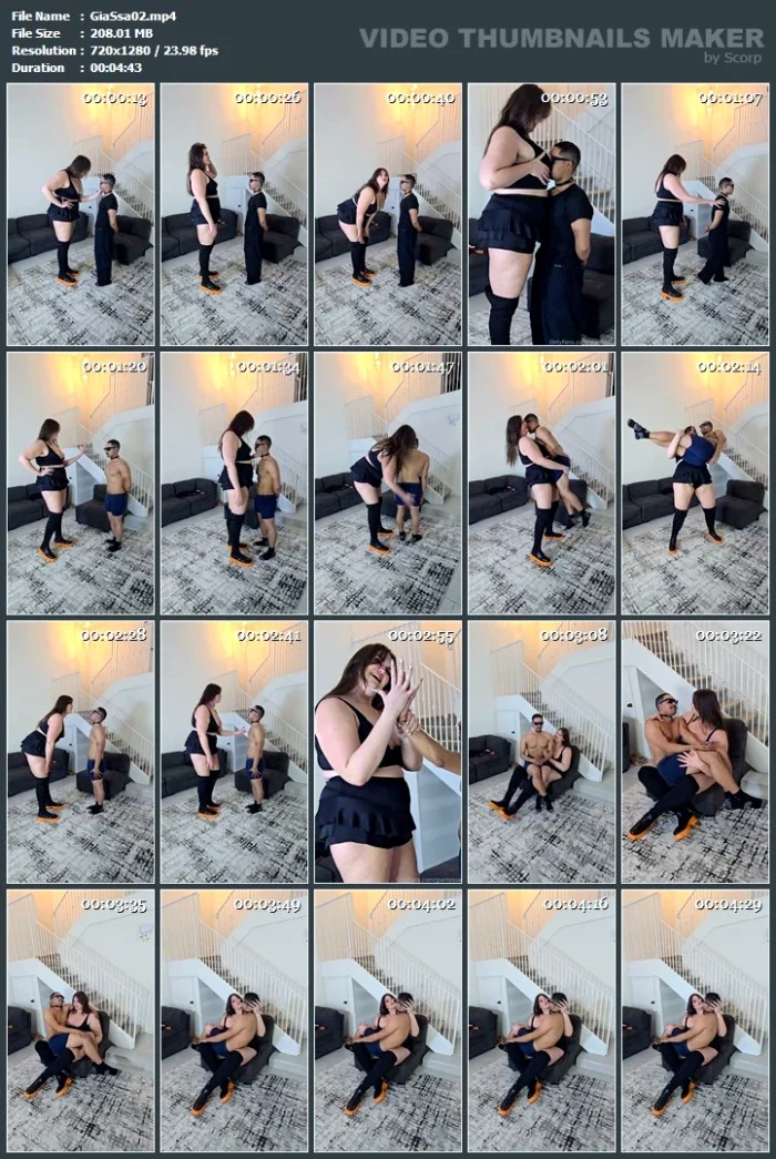 Teasing, Lift & Carry, Size Comparison, And Lapsitting With A 5'10' Guy - GIANTESSA ALY G - MP4