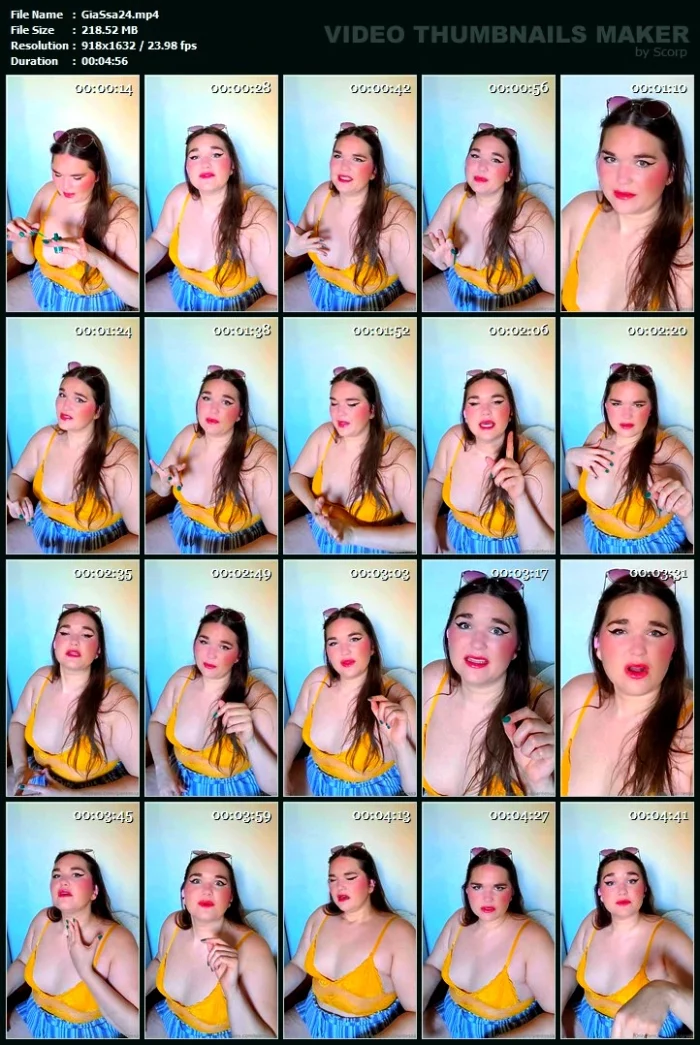 Bigger, Stronger Woman Finds Out What A Horny, Depraved Little Thing You Are - GIANTESSA ALY G - MP4