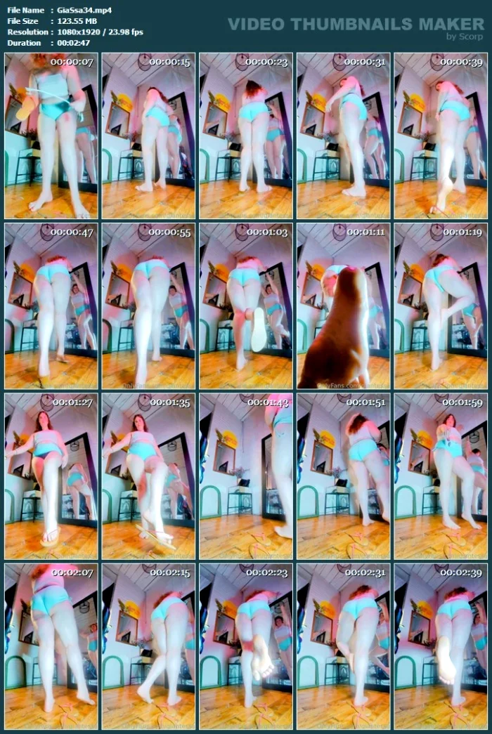 Feet And Legs Galore - GIANTESSA ALY G - MP4