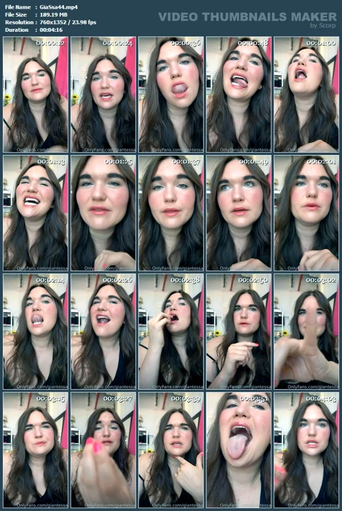 Tremble As I Prepare To Eat Your Fellow Tinies - GIANTESSA ALY G - MP4