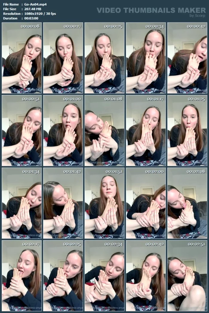 Gentle Self-Worship, No Saliva Which One Do You Prefer - GODDESS ANYA - MP4