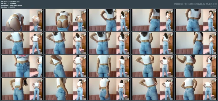 Denim-Jeans Fetish - GODDESS ANITTA - MP4