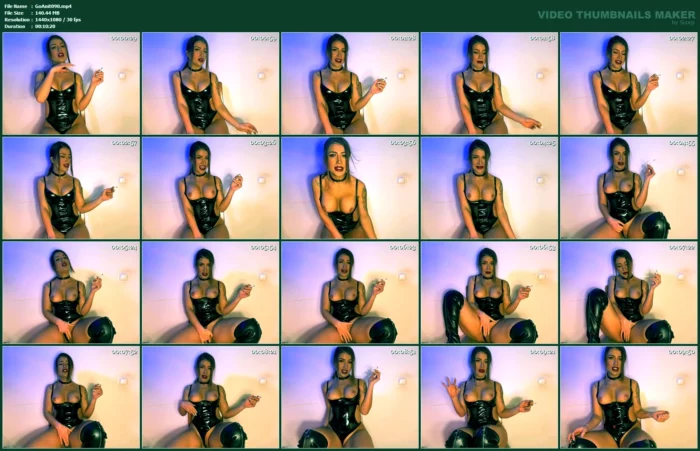 My Slave And Ashtray - GODDESS ANITTA - MP4