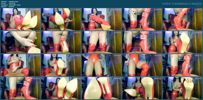 Your Boot Worship And Submission - GODDESS ANITTA - MP4