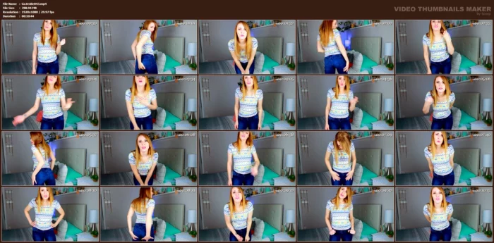Blue Jeans Fetish Freak - GODDESS JESSIBELLE / JESSI B - MP4