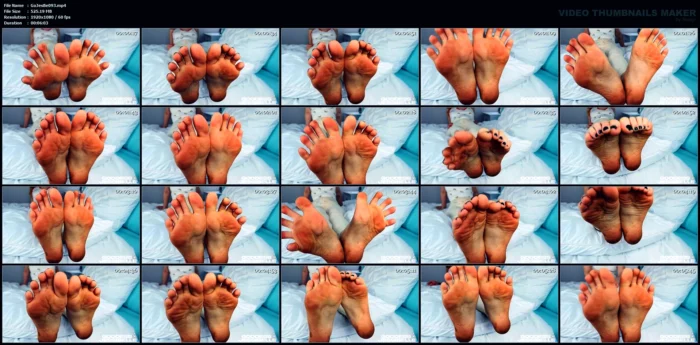 Dirty Foot Toe Wiggle JOI - GODDESS JESSIBELLE / JESSI B - MP4