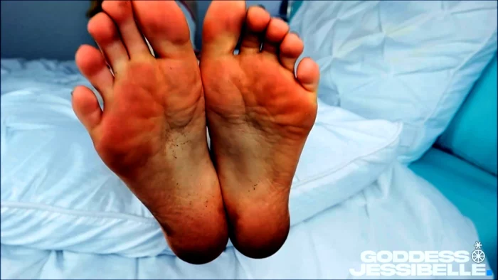 Dirty Foot Toe Wiggle JOI - GODDESS JESSIBELLE / JESSI B - MP4