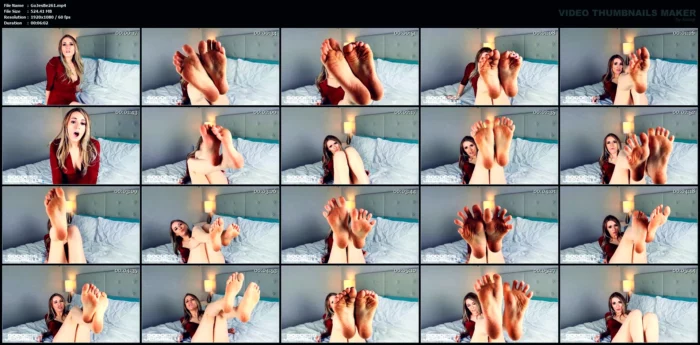 Red Light Green Light Dirty Feet JOI - GODDESS JESSIBELLE / JESSI B - MP4